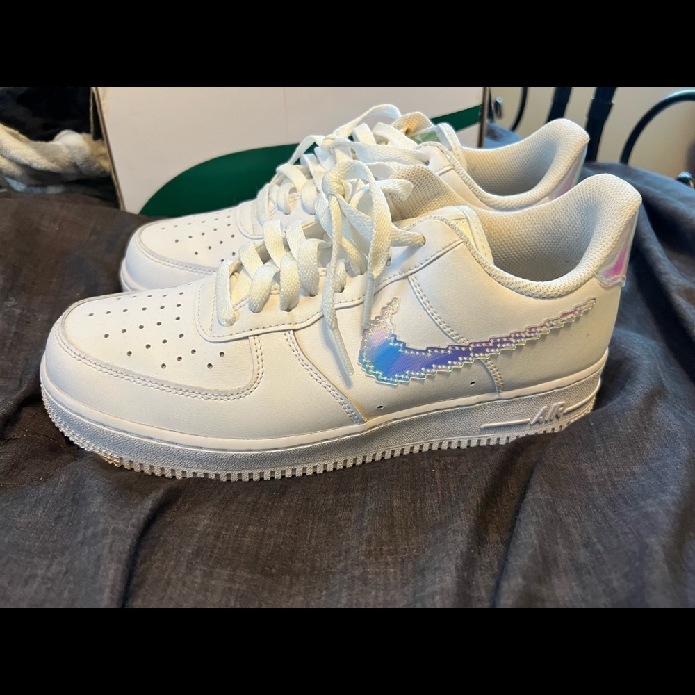 Pixel air force ones